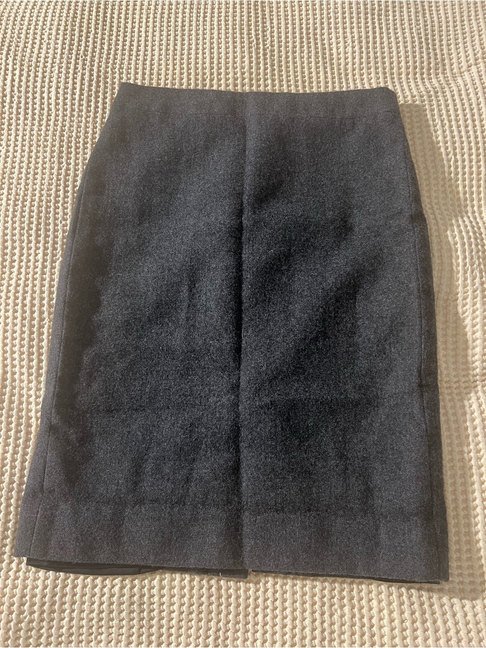 J. Crew Charcoal Wool Pencil Skirt
